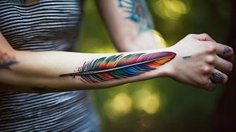 Feder Tattoo Bedeutung: Symbolik und kreative Inspirationen entdecken