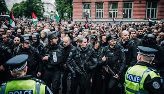 Verbotene Pro-Palästinenser-Demonstration in Hamburg: Dutzende Teilnehmer